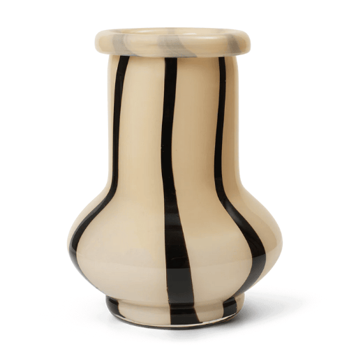 Aurevia Glass Artisanal Vase Playful Silhouette Accent Sculpture for Contemporary Home Styling
