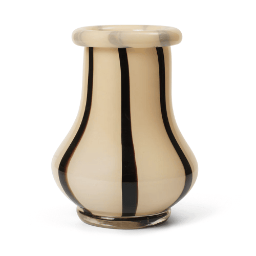 Aurevia Glass Artisanal Vase Playful Silhouette Accent Sculpture for Contemporary Home Styling