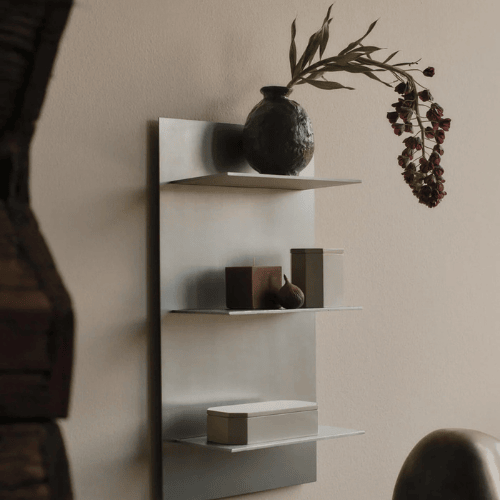 Terrava Sculpted Ceramic Vase Rustic Textured Form Accent Piece for Sophisticated Interior Styling