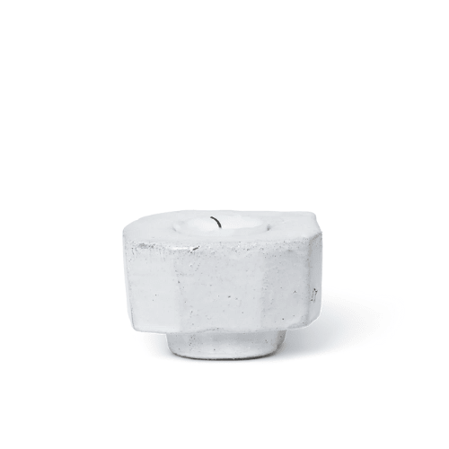 Taremi Handcarved Terracotta Candle Holder Dual-Use Sculptural Accent for Warm Inviting Ambience