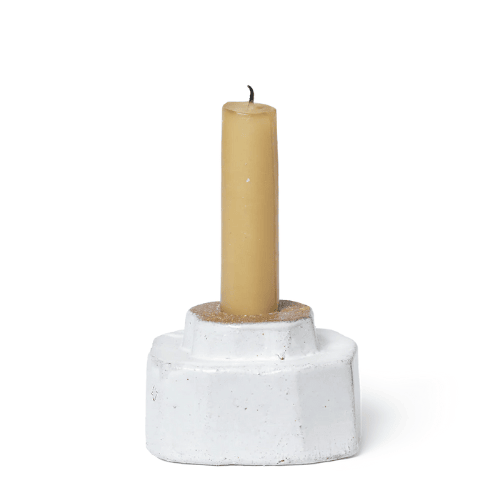 Taremi Handcarved Terracotta Candle Holder Dual-Use Sculptural Accent for Warm Inviting Ambience