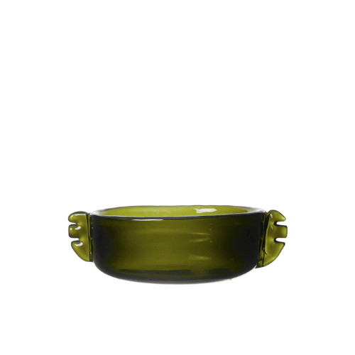 Aurevia Winged Glass Vase Handcrafted Sculptural Accent with Artistic Organic Silhouette